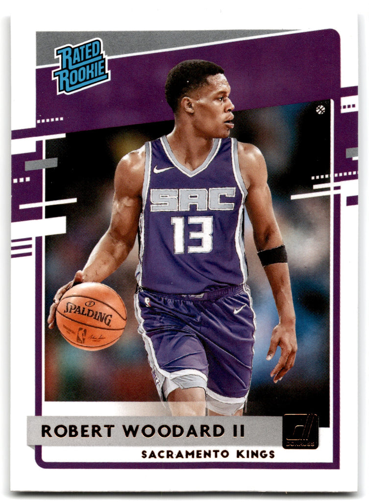 2020 Donruss Robert Woodard II Sacramento Kings RC Card 219