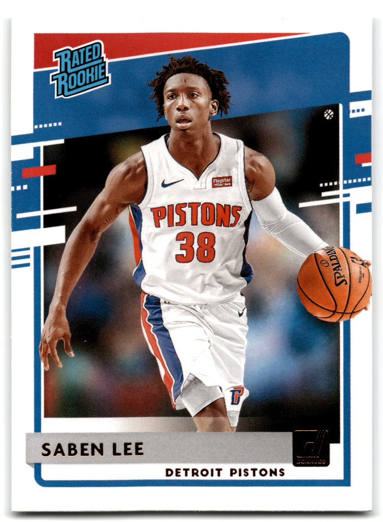 2020 Donruss Saben Lee Detroit Pistons Card 221