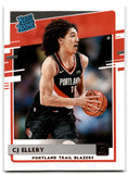 2020 Donruss CJ Elleby Portland Trail Blazers Card 223