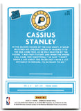 2020 Donruss Cassius Stanley Indiana Pacers Card 225