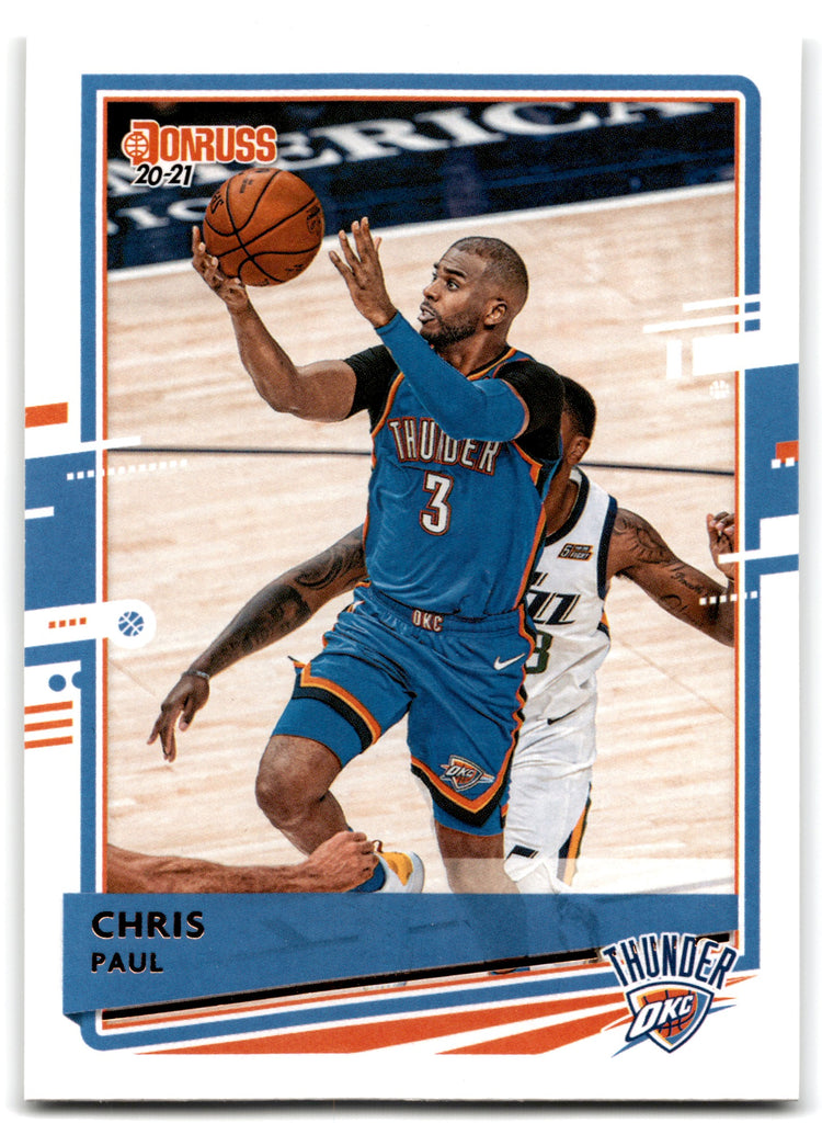 2020 Donruss Chris Paul Oklahoma City Thunder Card 22