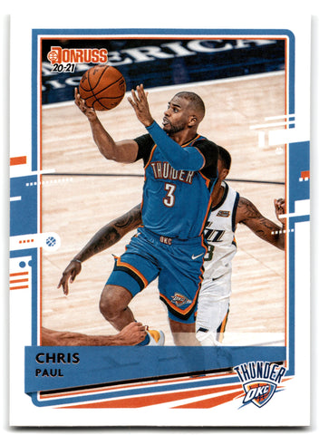 2020 Donruss Chris Paul Oklahoma City Thunder Card 22