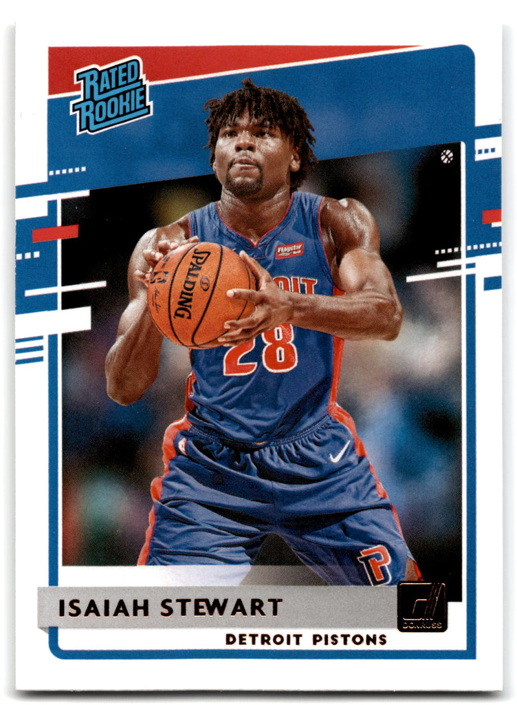 2020 Donruss Isaiah Stewart Detroit Pistons Card 233