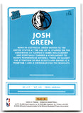2020 Donruss Josh Green Dallas Mavericks Card 234