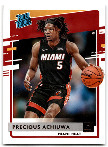 2020 Donruss Precious Achiuwa Miami Heat RC Card 235