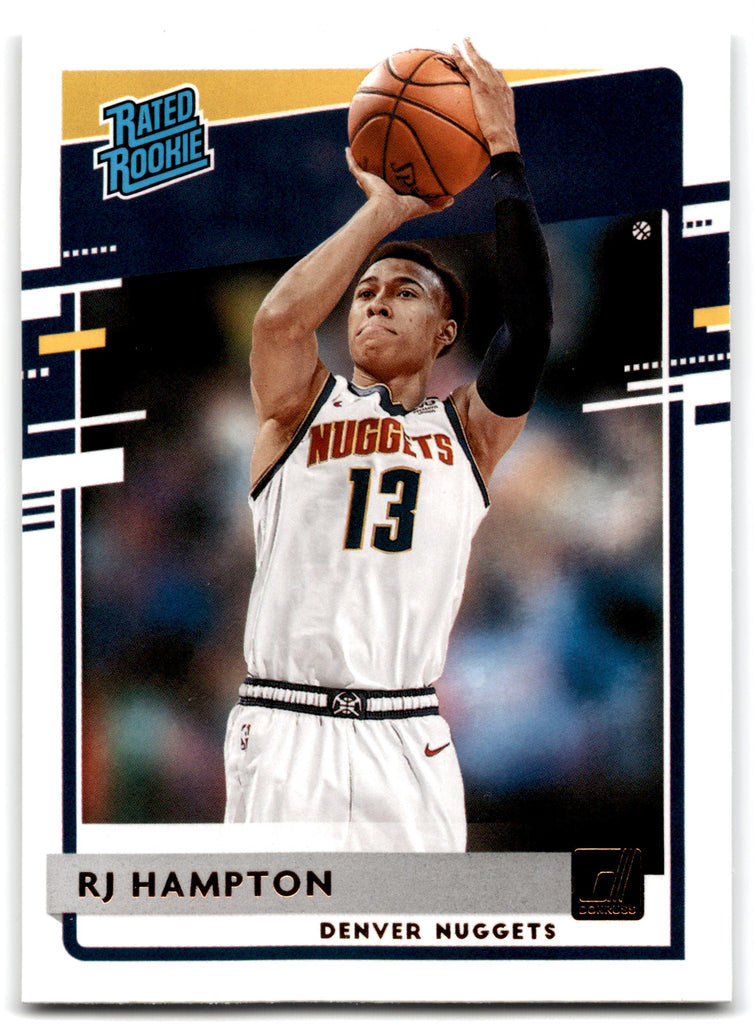 2020 Donruss RJ Hampton Denver Nuggets Card 237