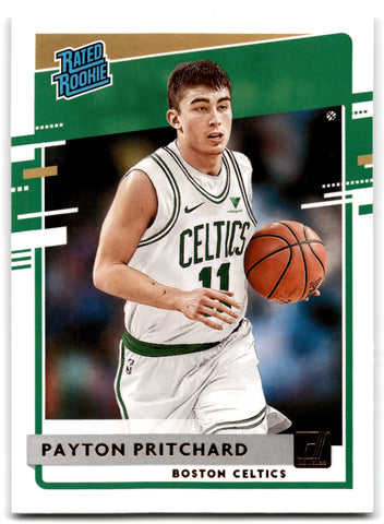2020 Donruss Payton Pritchard Boston Celtics Card 238