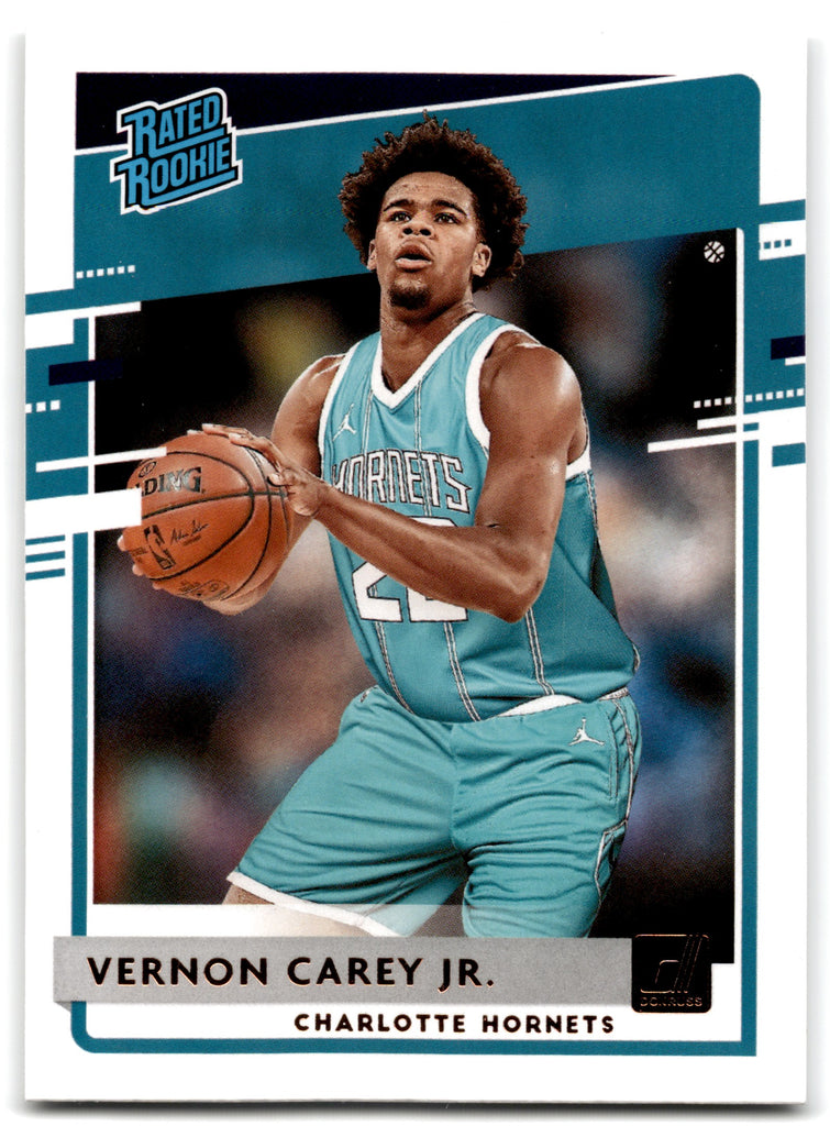2020 Donruss Vernon Carey Jr. Charlotte Hornets Card 241