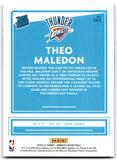 2020 Donruss Theo Maledon Oklahoma City Thunder Card 242