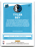 2020 Donruss Tyler Bey Dallas Mavericks Card 243