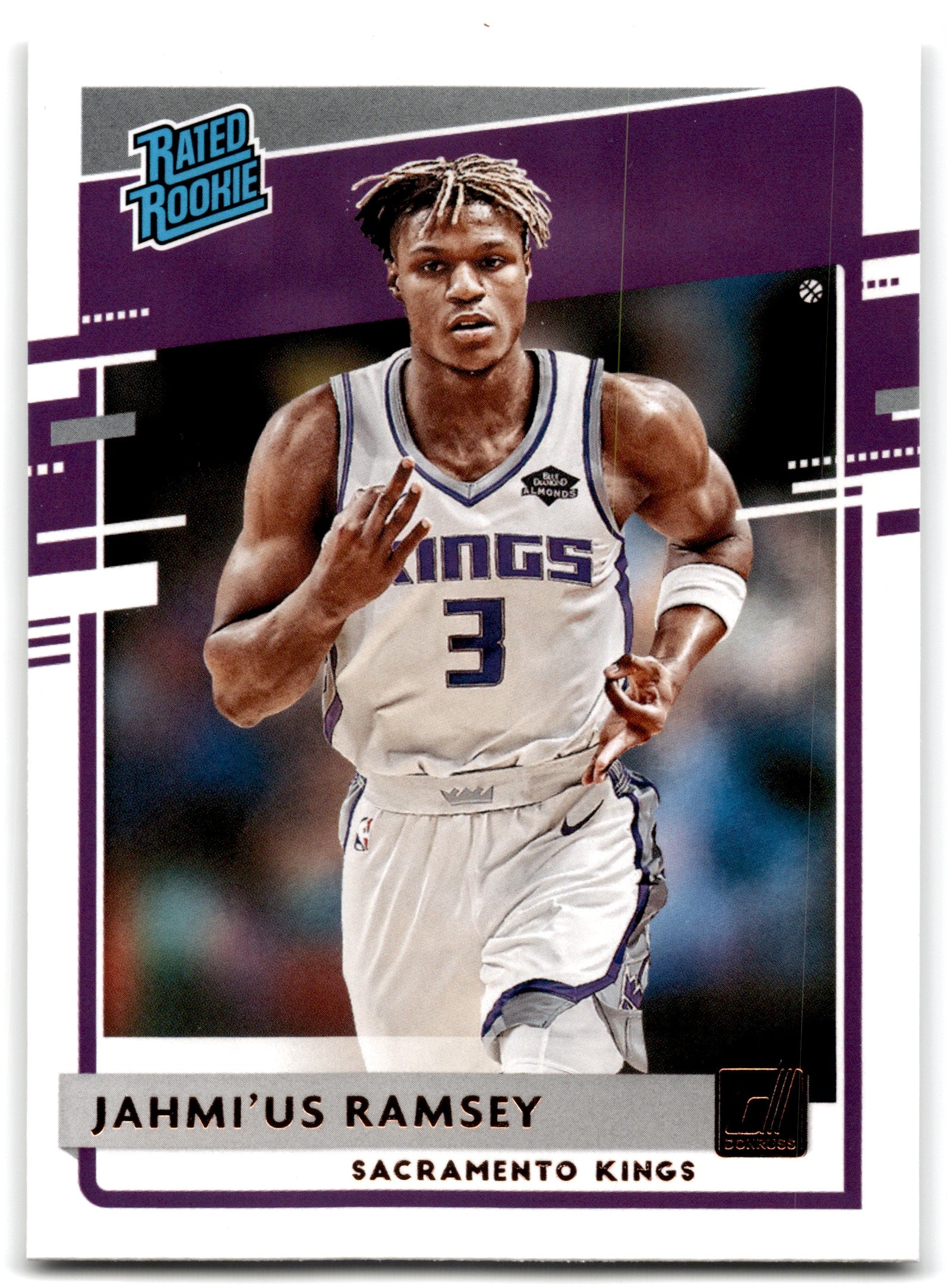 2020 Donruss Jahmi'us Ramsey Sacramento Kings Card 247
