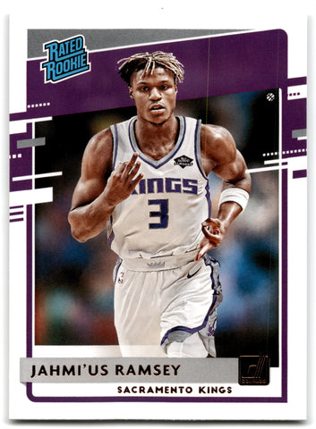 2020 Donruss Jahmi'us Ramsey Sacramento Kings Card 247