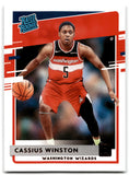 2020 Donruss Cassius Winston Washington Wizards Card 249
