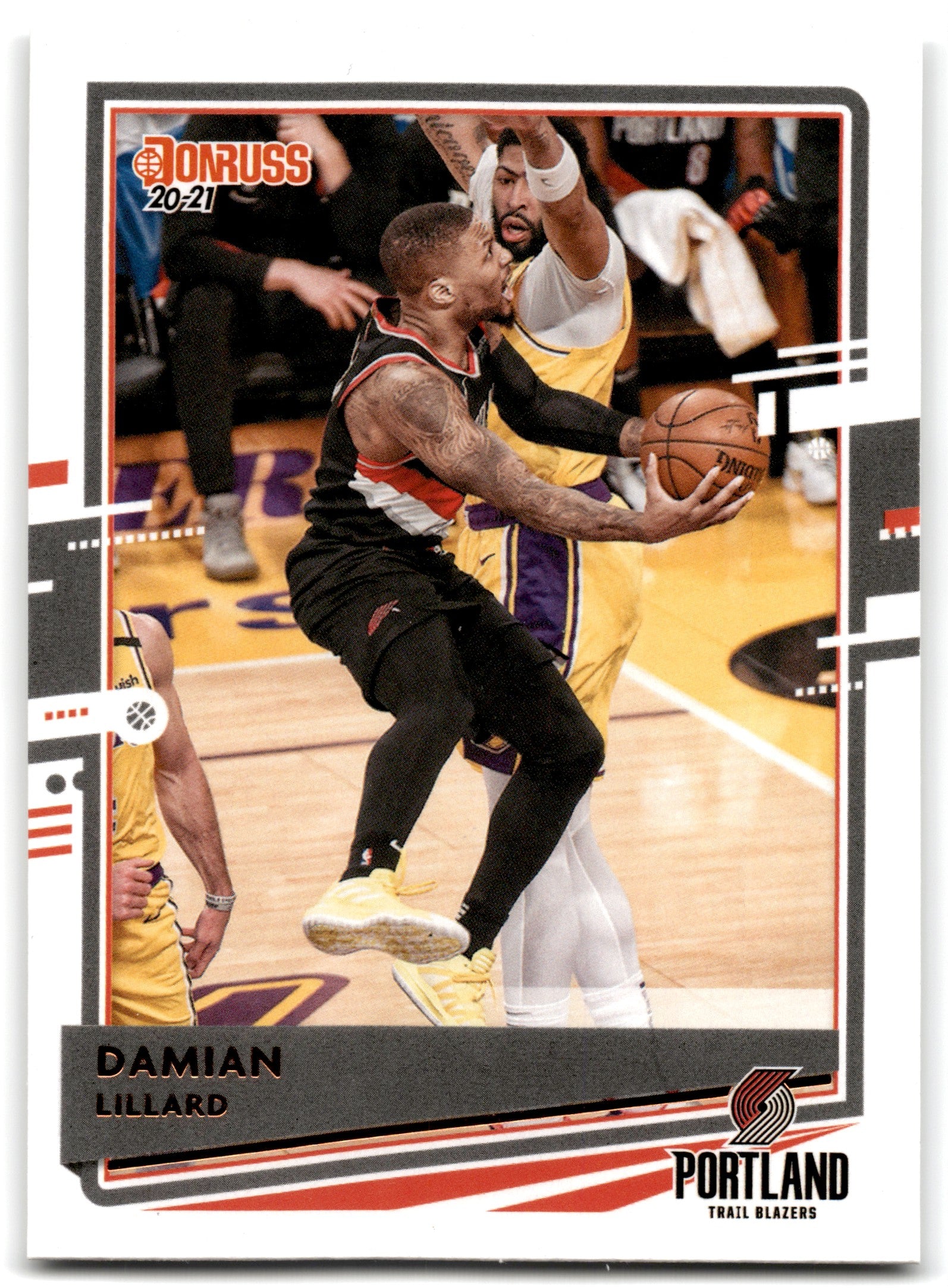 2020 Donruss Damian Lillard Portland Trail Blazers Card 28