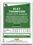 2020 Donruss Klay Thompson Golden State Warriors Card 32