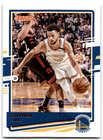 2020 Donruss Stephen Curry Golden State Warriors Card 41
