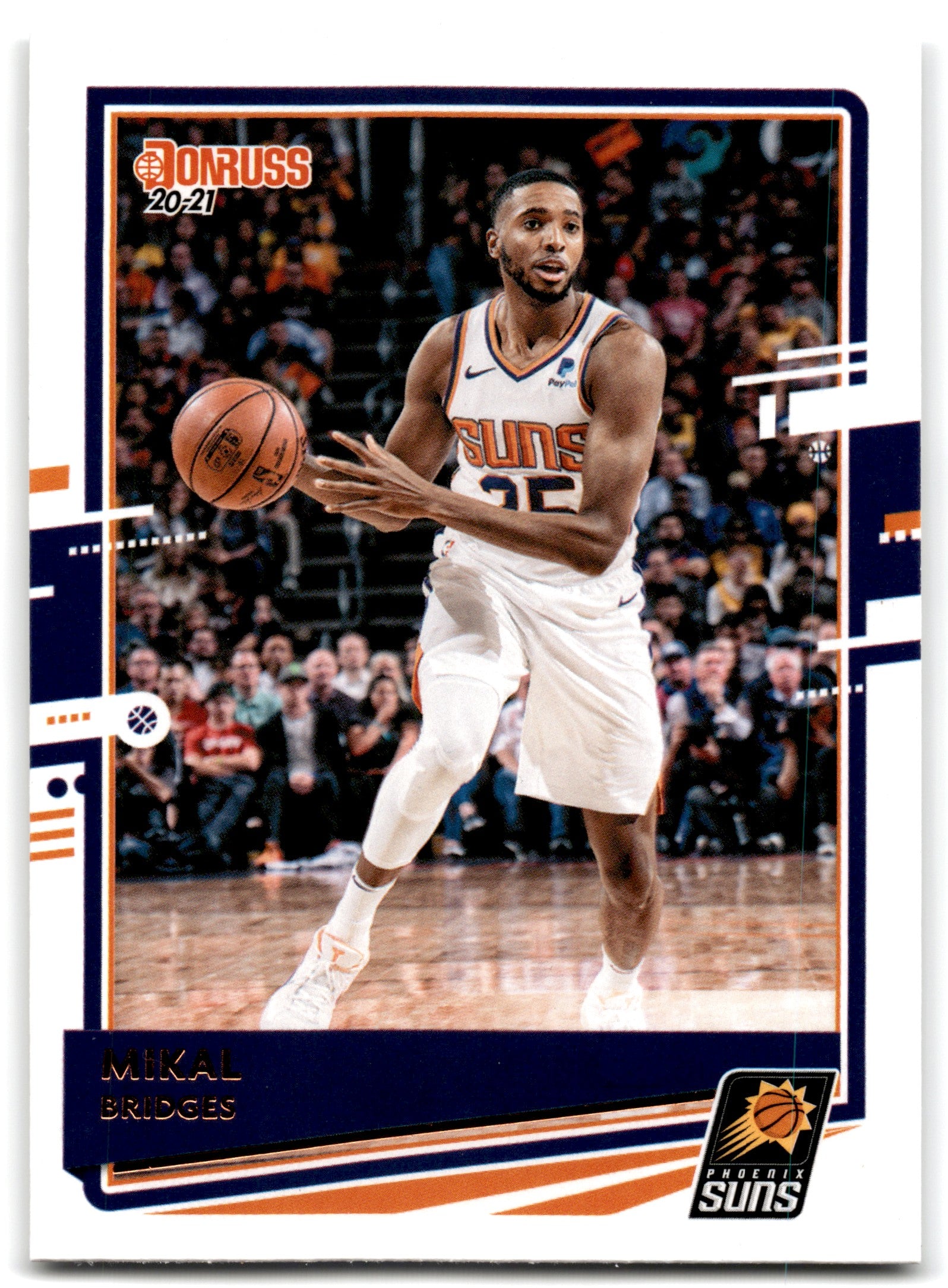 2020 Donruss Mikal Bridges Phoenix Suns Card 98