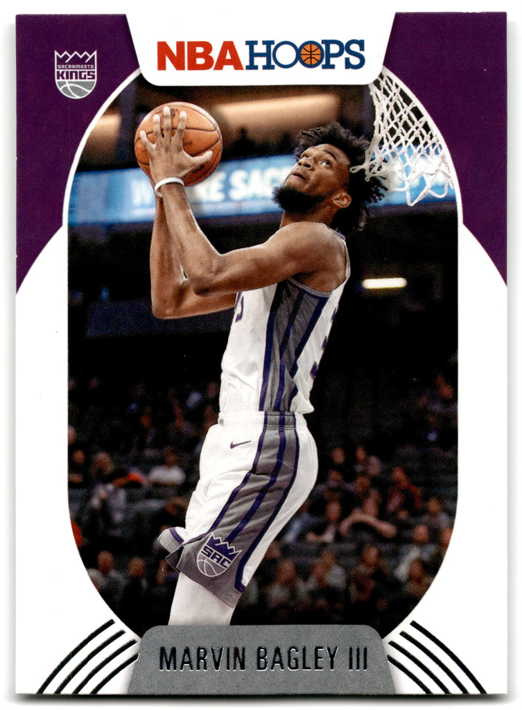 2020 Hoops Marvin Bagley III Sacramento Kings Card 142