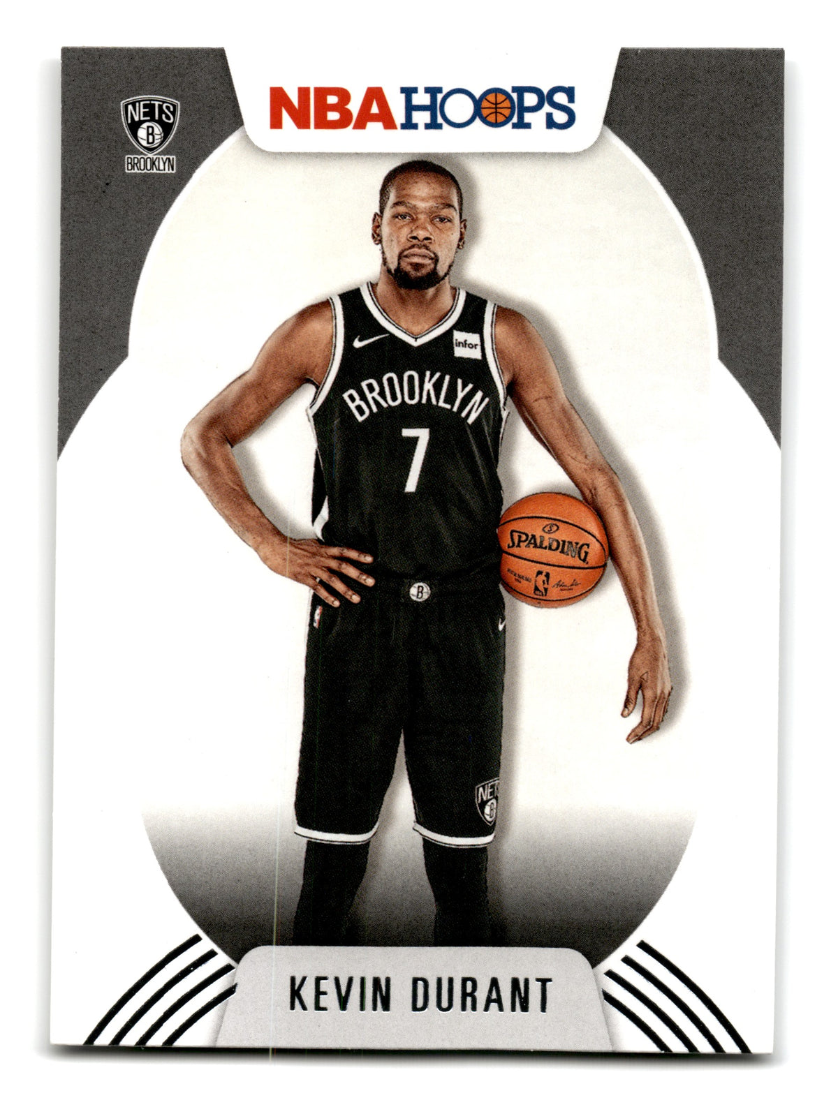 2020 Hoops Kevin Durant Brooklyn Nets Card 189