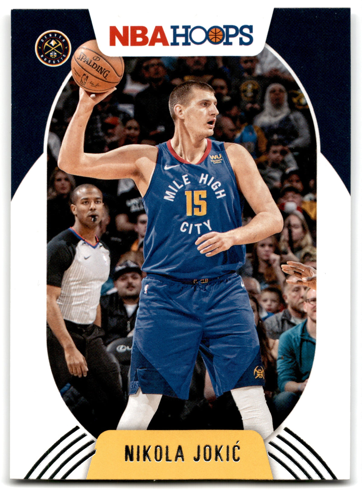 2020 Hoops Nikola Jokic Denver Nuggets Card 191
