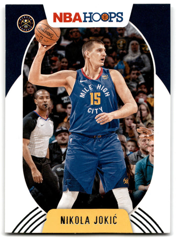2020 Hoops Nikola Jokic Denver Nuggets Card 191