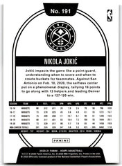 2020 Hoops Nikola Jokic Denver Nuggets Card 191