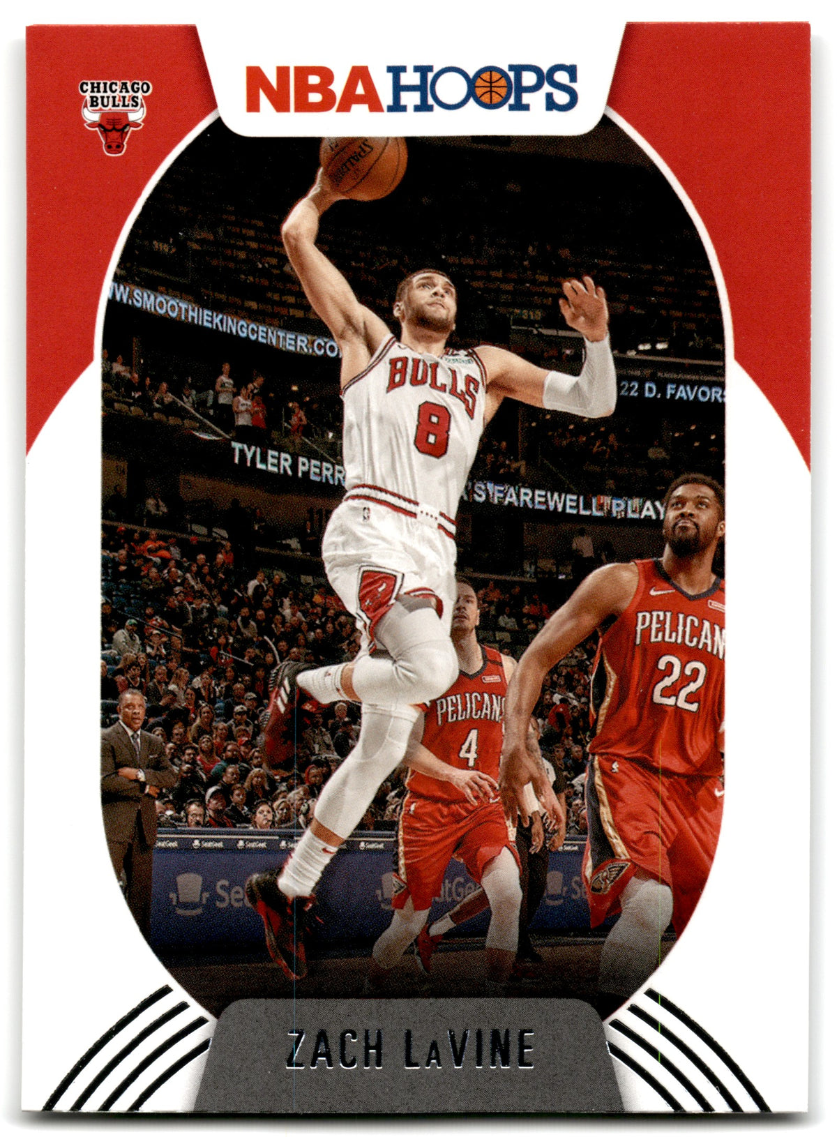 2020 Hoops Zach LaVine Chicago Bulls Card 196