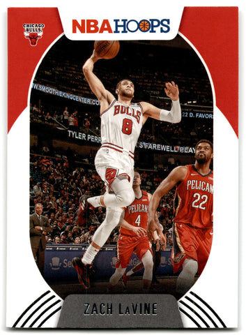 2020 Hoops Zach LaVine Chicago Bulls Card 196
