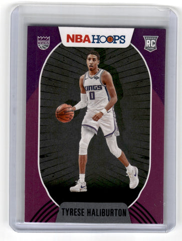 2020 Hoops Tyrese Haliburton Purple Card 238