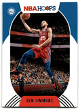 2020 Hoops Ben Simmons Philadelphia 76ers Card 49