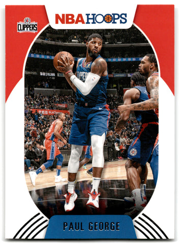 2020 Hoops Paul George Los Angeles Clippers Card 97