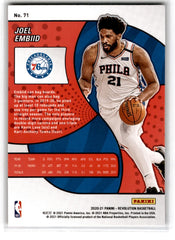 2020 Panini Evolution Joel Embiid Card 71