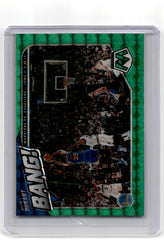 2020 Panini Mosaic Kevin Durant Bang! Green Mosaic Card 9