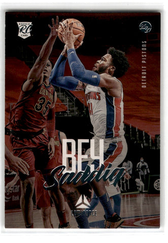 2020 Panini Chronicles Saddiq Bey Card 138