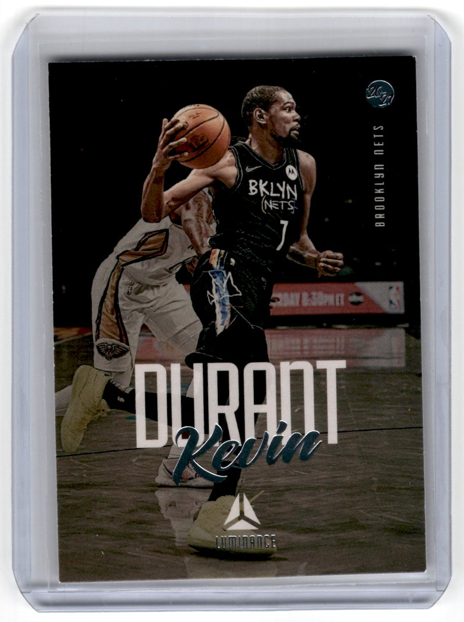 2020 Panini Chronicles Luminance Kevin Durant Card 150