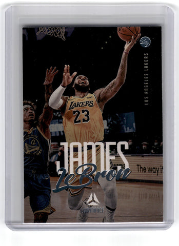 2020 Panini Chronicles LeBron James Los Angeles Lakers Card 152
