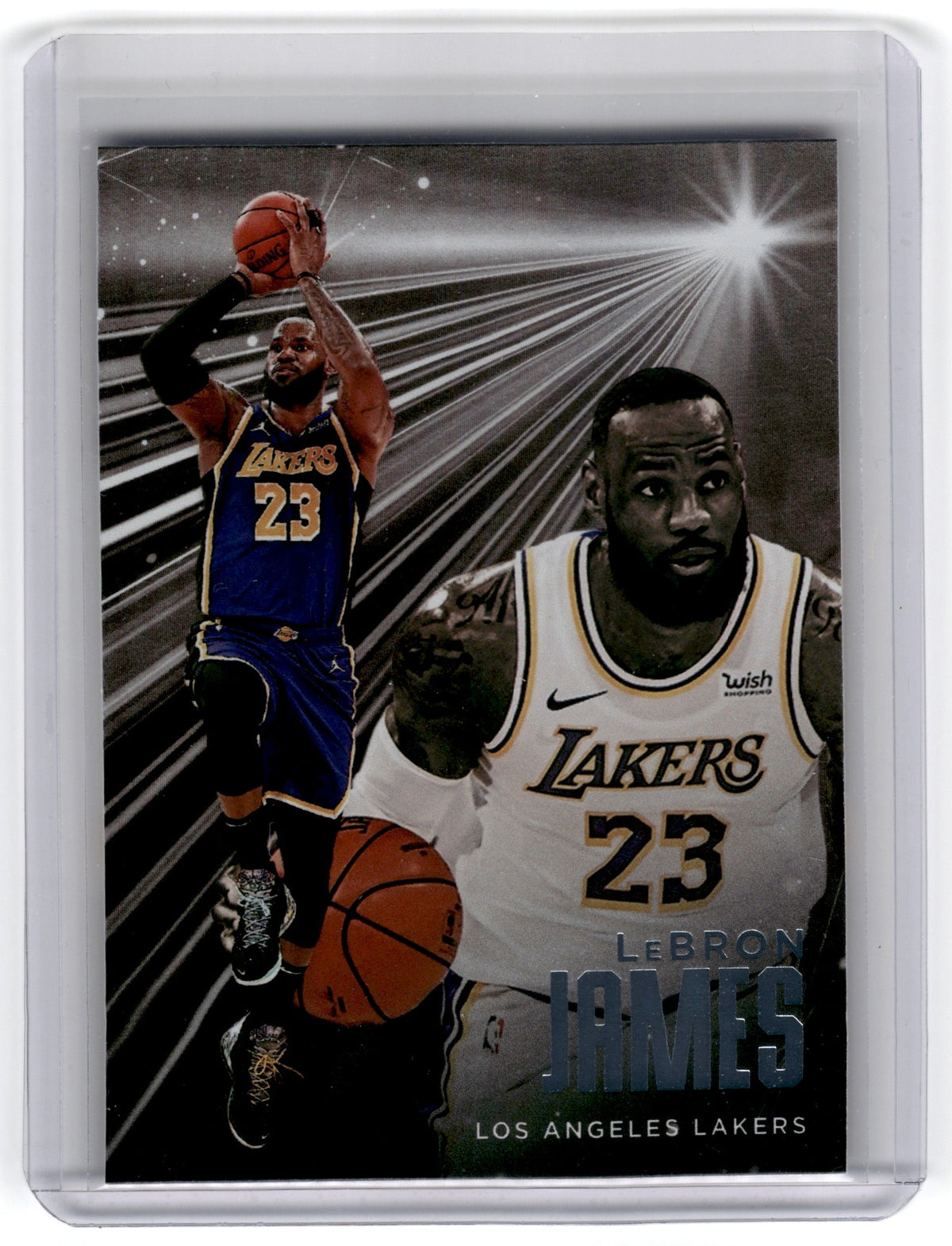 2020 Panini Chronicles LeBron James Los Angeles Lakers Card 227