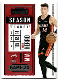 2020 Panini Contenders Game Ticket Bronze Tyler Herro Miami Heat Card 4