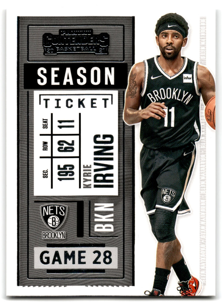 2020 Panini Contenders Game Ticket Bronze Kyrie Irving Brooklyn Nets Card 73