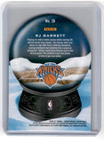 2020 Panini Crown Royale Sno Globe Blue RJ Barrett Card /75 26
