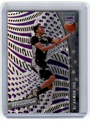 2020 Panini Revolution Astro De'Aaron Fox Card 11