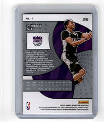 2020 Panini Revolution Astro De'Aaron Fox Card 11