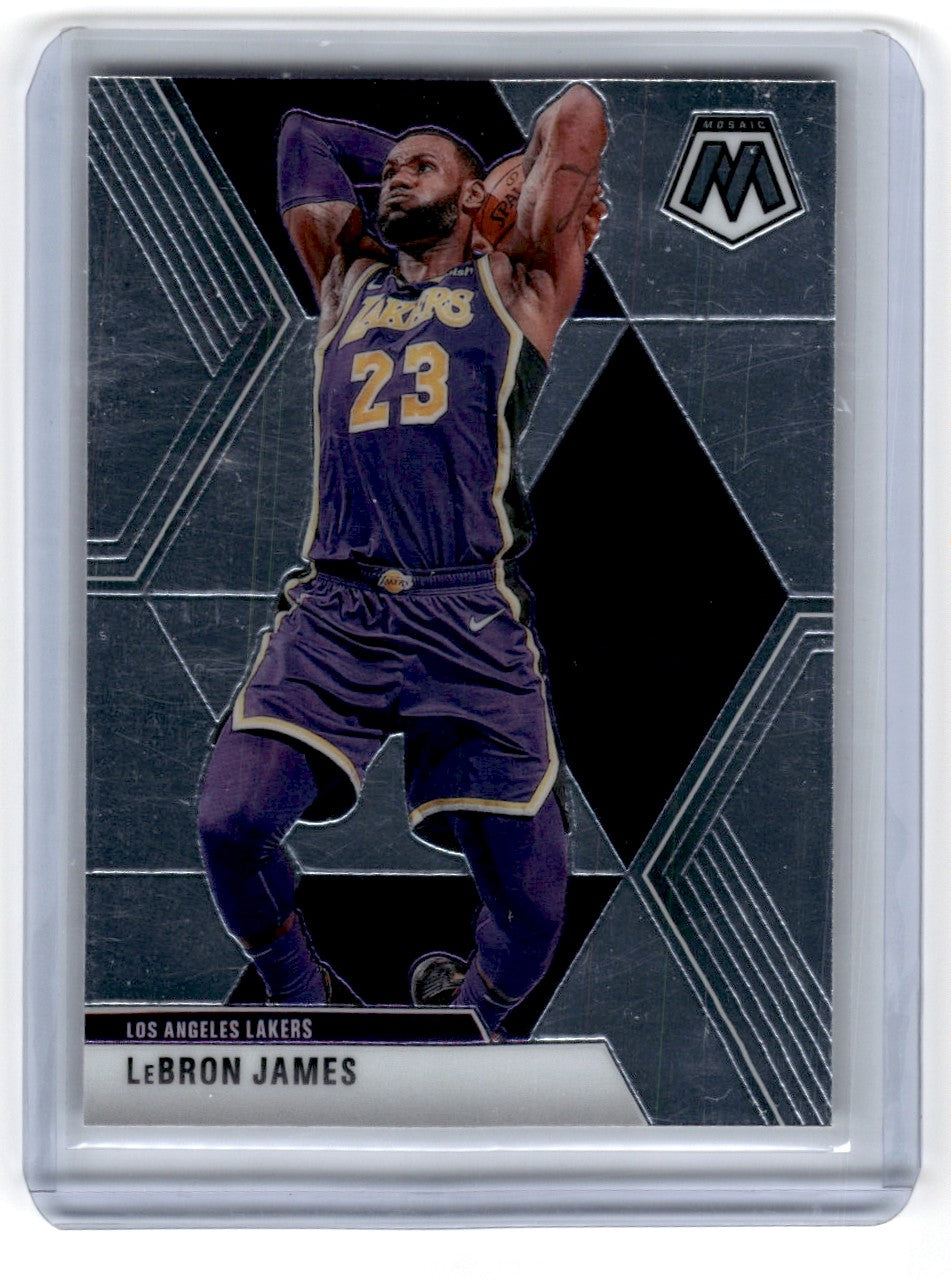 2019 Panini Mosaic LeBron James Card 8