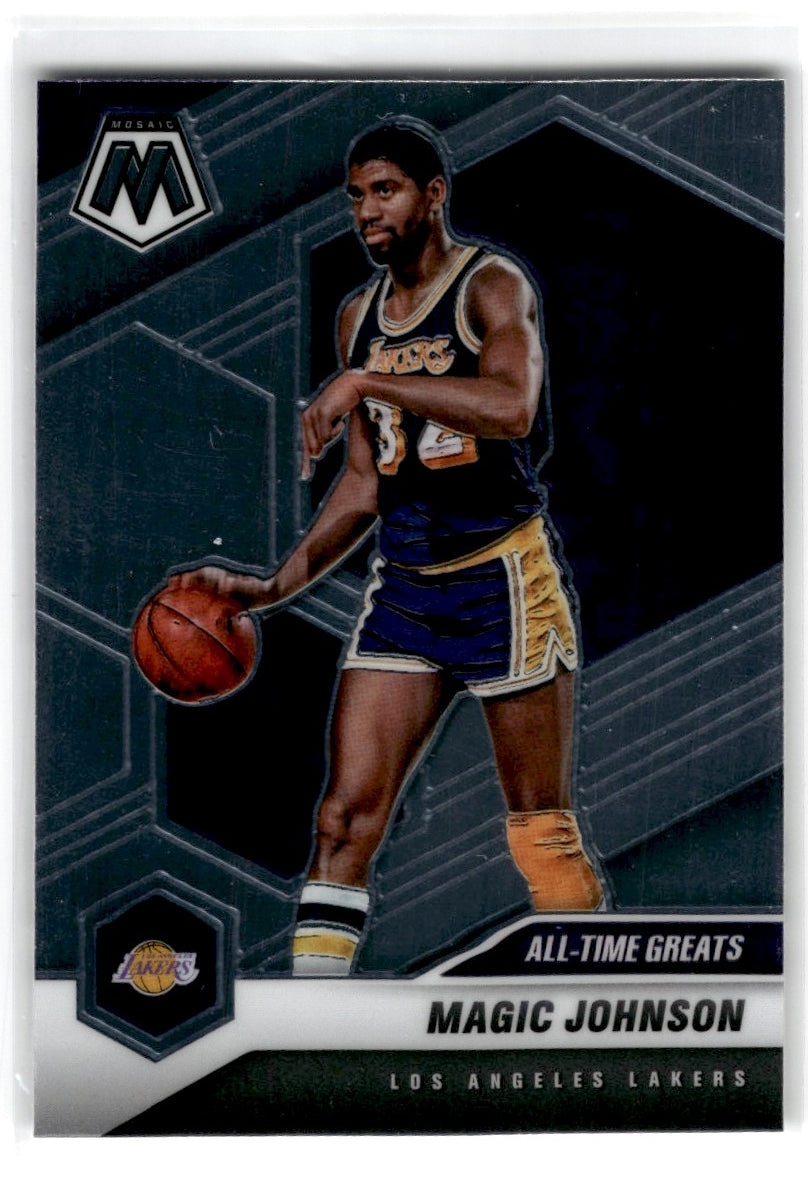 2020 Panini Mosaic Magic Johnson Card 288