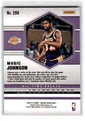 2020 Panini Mosaic Magic Johnson Card 288