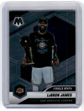 2020 Panini Mosaic Finals MVP Lebron James Card 297