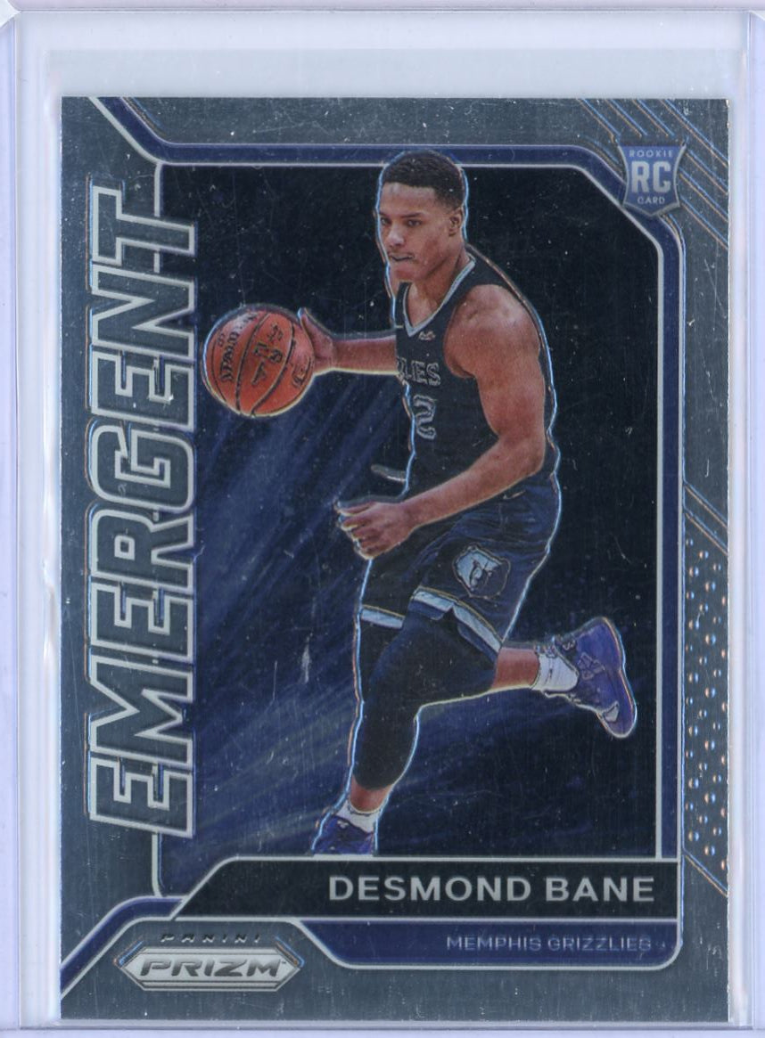 2020 Panini Prizm Emergent Desmond Bane Card 30