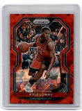 2020 Panini Prizm Kyle Lowry Red Cracked Ice Card 103