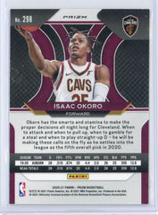 2020 Panini Prizm Isaac Okoro Silver RC Card 298