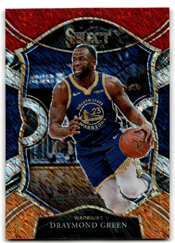 2020 Panini Select Draymond Green Red White Orange Prizm 44